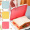 Portable Silicone Microwave Sandwich Storage Box Bento School Breakfast Lunch Boxes Reusable Toast Container Case 2
