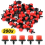 200x Adjustable Micro Drip Irrigation System Watering Sprinklers Emitter Dripper 1
