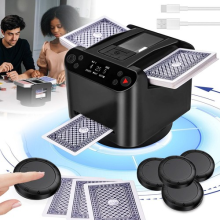 2-In-1 Automatic Card Shuffler And Card Transmitter, 360Rotating Card Dealer UK