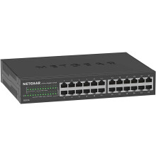 NETGEAR 24 Port Gigabit Switch GS324 Ethernet Splitter & Hub Desktop Wall Mount