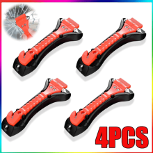 4Pices Safety Hammer With Seat Belt With Non-Slip Handle Mounting Bracket