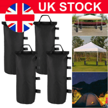 SET OF 4 SECURE SAND BAG LEG POLE WEIGHTS LARGE MARQUEE MARKET STALL GAZEBO FEET