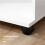 Mobile Wardrobe on Wheels, White 5