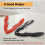 2PCS Crab Crackers and Tool Multifunctional Crab Leg Cracker Efficient Lobster Crackers Sturdy Seafood Crackers and Tool 6