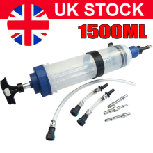 1500CC Oil Suction Filler Fluid Transfer Hand Syringe Gun Pump Extractor Gearbox