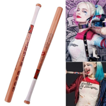 Harley Quinn Suicide Squad Wooden Baseball Bat Halloween Cosplay Batman Comics
