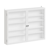 SoBuy Wall Cabinet 80x12x60cm White