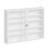 SoBuy Wall Cabinet 80x12x60cm White 1