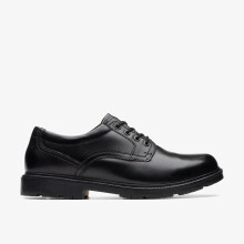 (Standard, 7.5 (Adults')) Lane Stride Black Leather