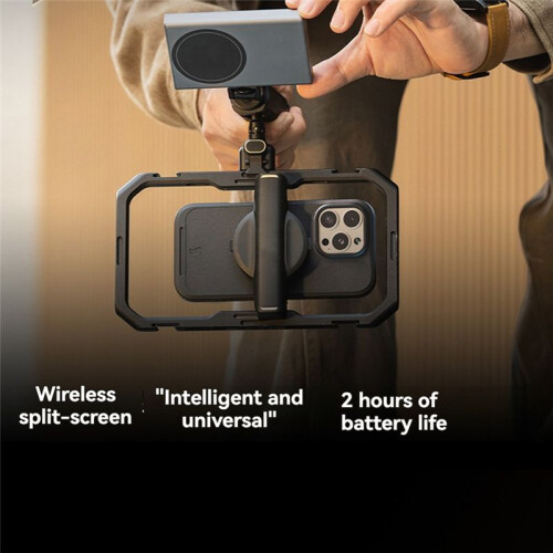 Wireless Video Monitor Kit for Vlogging with Remote for  & Android Phones 1
