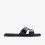 Clarks (Standard, 7 (Adults')) Trala Slide Black Pat 1