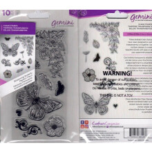 Gemini Clear Stamp - Blossoming Butterfly