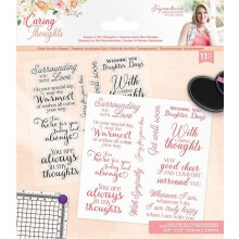 Caring Thoughts - Acrylic Stamp - Always in my Thoughts