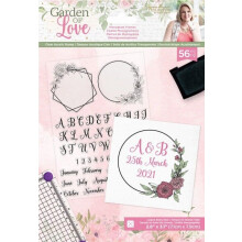 Garden of Love - Acrylic Stamp - Monogram Frames