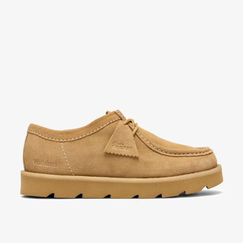 Clarks (Standard, 8.5 (Adults')) Meare Walla Maple Suede