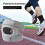 Patella Knee Strap 2 Pack, Adjustable Support Band, Silicone Pad, Breathable, for Sports and Training, Grey 3