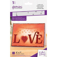Gemini Cut and Emboss Folder - Classic Love