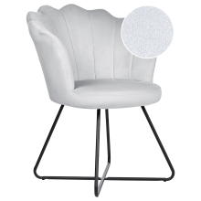 Armchair LOVELOCK Velvet Grey