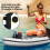 Stand Up Paddleboard Cup Holder for Drinks, Practical SUP Accessory, Keeps Beverages Secure and Within Reach, Pink 3