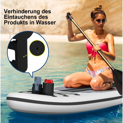 Stand Up Paddleboard Cup Holder for Drinks, Practical SUP Accessory, Keeps Beverages Secure and Within Reach, Pink 2