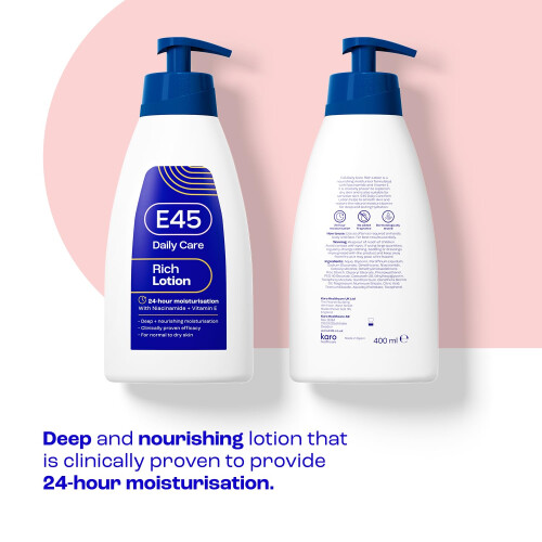 E45 E45 Rich Skin Lotion 400 ml 2