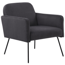 Armchair NARKEN Velvet Grey