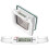 Pet Mate Cat Mate Elite I.D. Disk Cat Flap with Timer Control 305W White 2
