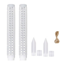 Plastic Mospaal, Verlengd Tot 25 Inch, Veenmos Is Inbegrepen in de Plantenpaal, Mospaal voor Planten, Mospalen,A