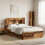 VidaXL vidaXL Headboard Cabinet with Storage Old Wood Engineered Wood 2
