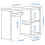 IKEA KALLAX Desk Workstation 111x39cm 4