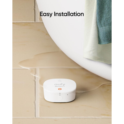 Eufy eufy Security Water and Freeze Sensor with Remote Alerts, IP65, 2-Year Battery 1