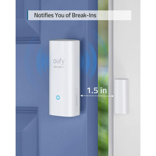 Eufy eufy Entry Sensor Detect Opened Closed Door Window Send Batteried Alert Trigger 1