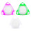 3ST LED-Gitarrplock Basplektrum Light  Beat Pick Glödande Plockar med Lampor för Ukulele Elgitarr 1