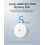 Eufy eufy Smoke Detector E10,Precise Fire Alarms,70 mm Design,5 Year Battery,Wireless 4