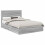 VidaXL vidaXL Storage Bed Grey Sonoma 150 x 200 cm Engineered Wood 4