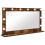 VidaXL vidaXL Vanity Mirror Rectangular Smoked Oak 100 x 55 x 18 cm 2