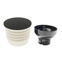Coffee Bean Hopper Air Blower for Mignon Espresso Blowing Cleaning Tool with Lid Air Blower Bean Silo B