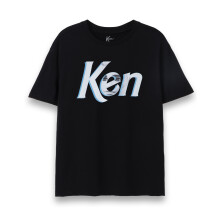 (XX-Large) Barbie Short Sleeved T-Shirt (Mens Black)