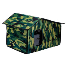 Pet Shelter Foldable Warm Cat House for Outdoor Cats Cat Bed Cats Dogs Shelter Cat Cave Keep Warm C