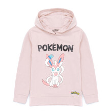 (13-14 Years) Pokemon Hoodie (Girls Purple)