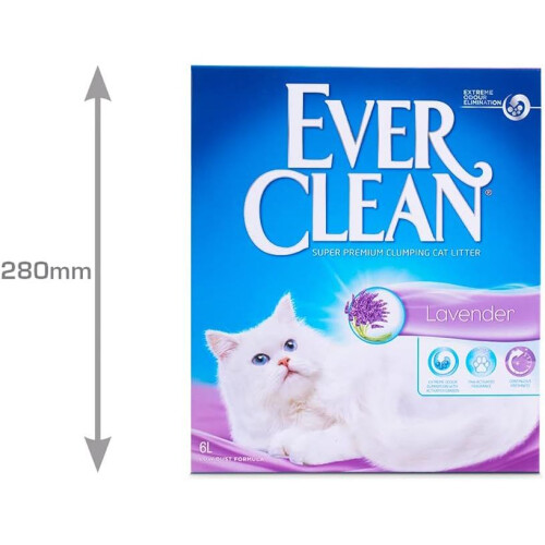 Ever Clean Ever Clean Lavender Scented Clumping Cat Litter 6L 2