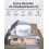 Eufy eufy Security eufyCam C37 2-Cam Kit, with Solar Panels and HomeBase Mini, no Fee 5