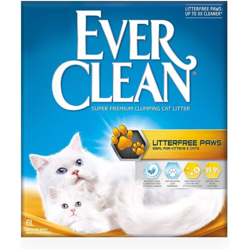 Ever Clean Ever Clean Paws Scented Clumping Cat Litter 6L 1