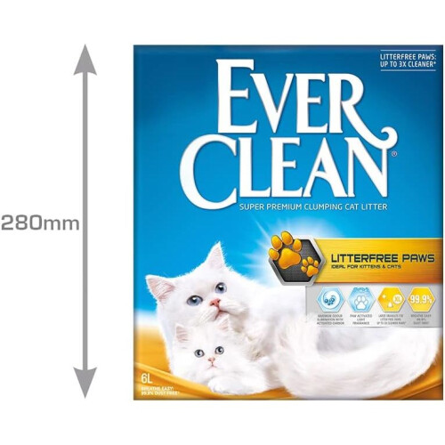 Ever Clean Ever Clean Paws Scented Clumping Cat Litter 6L 2