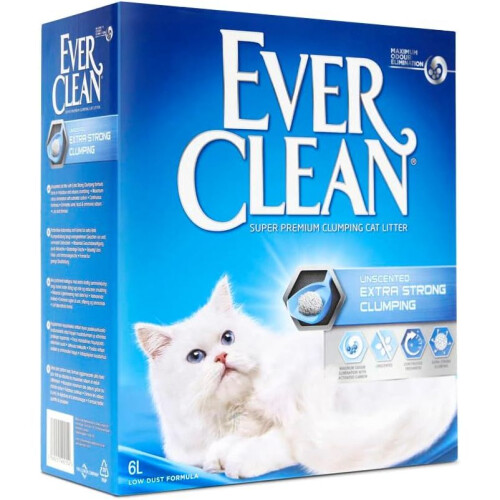 Ever Clean Ever Clean Extra Strong Unscented Clumping Cat Litter 6L 2