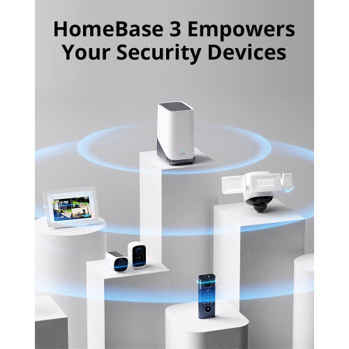 Eufy Eufy Security S380 HomeBase3 eufy Edge Security Center No Monthly Fee Encryption 1