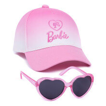 Barbie Cap and Sunglasses Set (Girls Pink)