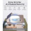 Eufy eufy Security eufyCam C37 4-Cam Kit, 2K Solar Cameras and HomeBase Mini 5