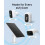 Eufy eufy Solar Panel (3W), Compatible with eufyCams IP65 Outdoor 3W Solar Panel 3