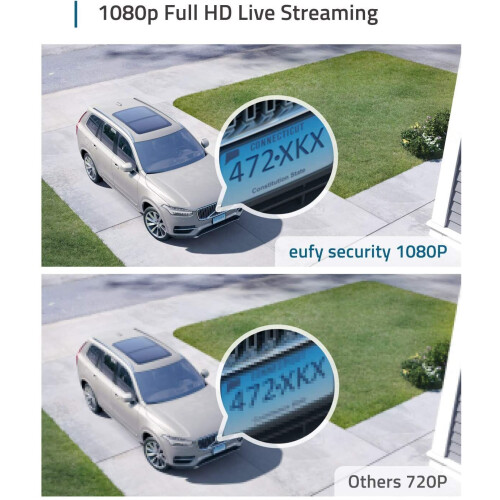 Eufy eufy eufyCam 2C Wireless Home Security Add-on Camera 1080p HD Require HomeBase 2 1